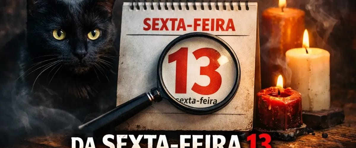 Imagem ilustrativa sobre a origem da superstição da sexta-feira 13