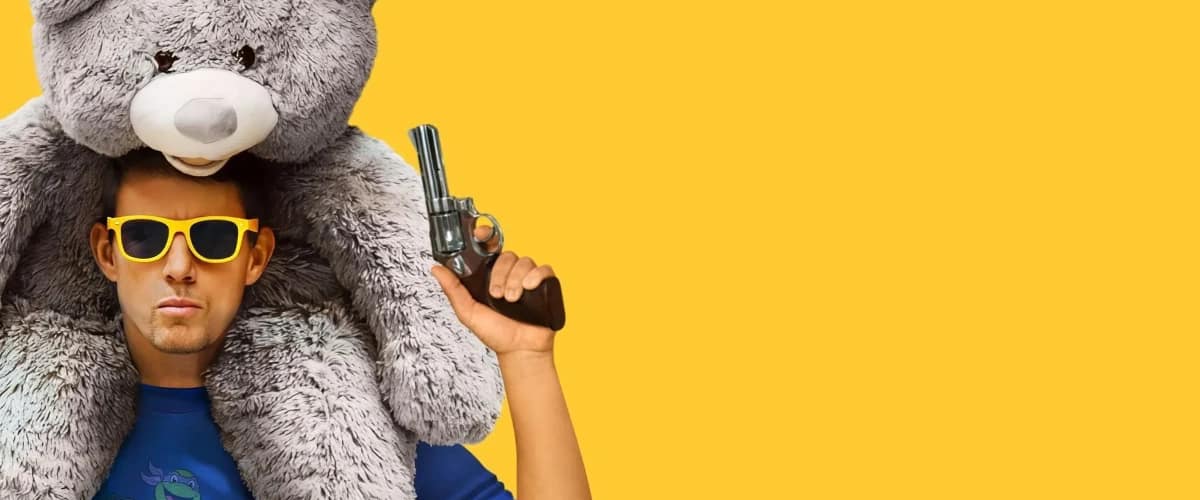 Cena promocional de Roofman, filme baseado na história real de Jeffrey Manchester