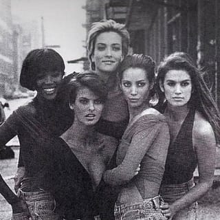 Naomi Campbell, Linda Evangelista, Christy Turlington, Tatjana Patitz e Cindy Crawford Foto: Peter Lindbergh