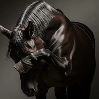 arte conceitual de Black Horse