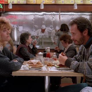 Cena de Harry e Sally na lanchonete