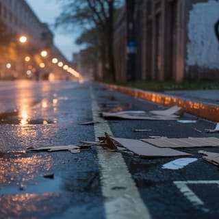 imagem ilustrativa de uma rua