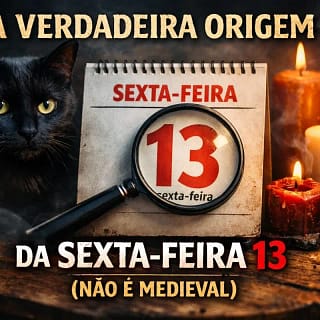 Imagem ilustrativa sobre a origem da superstição da sexta-feira 13
