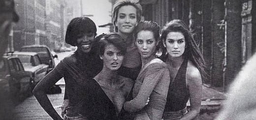 Naomi Campbell, Linda Evangelista, Christy Turlington, Tatjana Patitz e Cindy Crawford Foto: Peter Lindbergh